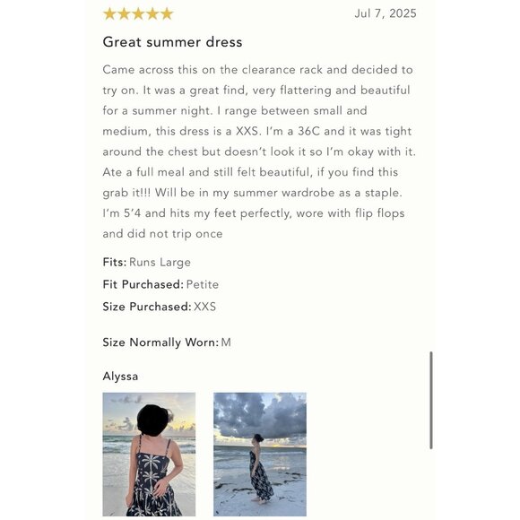 NWT Size S -La Maise Studio Abena Drop-Waist Linen Blend Dress (NWT US$ 298) - Picture 8 of 16